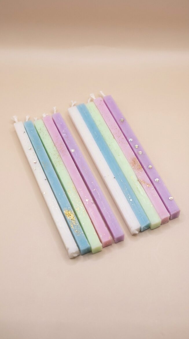 Kantainā kūku svece | Dzimšanas dienas svecīte | 11cm