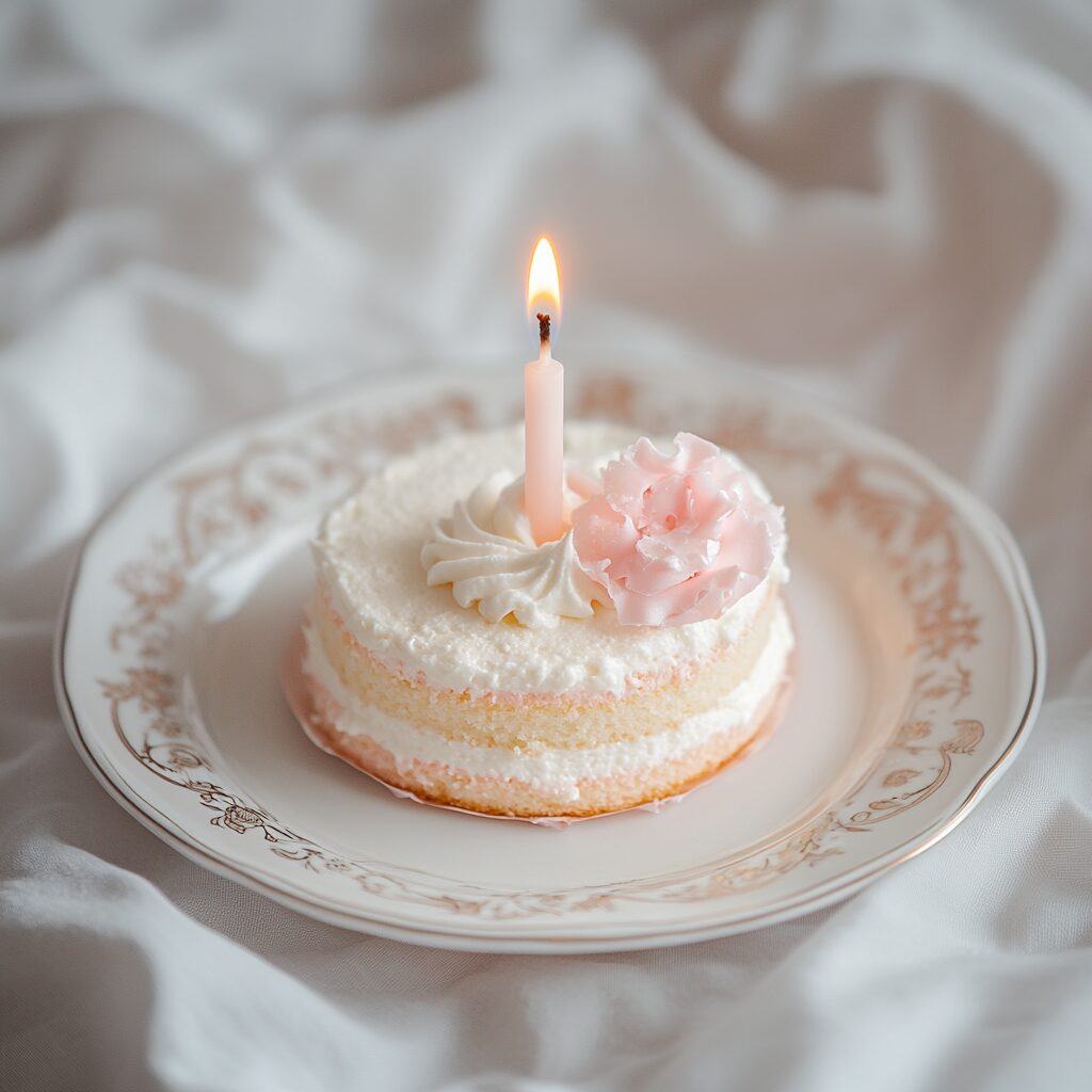 cupcake with small birthday candle
