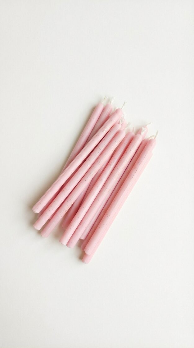 classic birthday cake candles for cakes and cupcakes